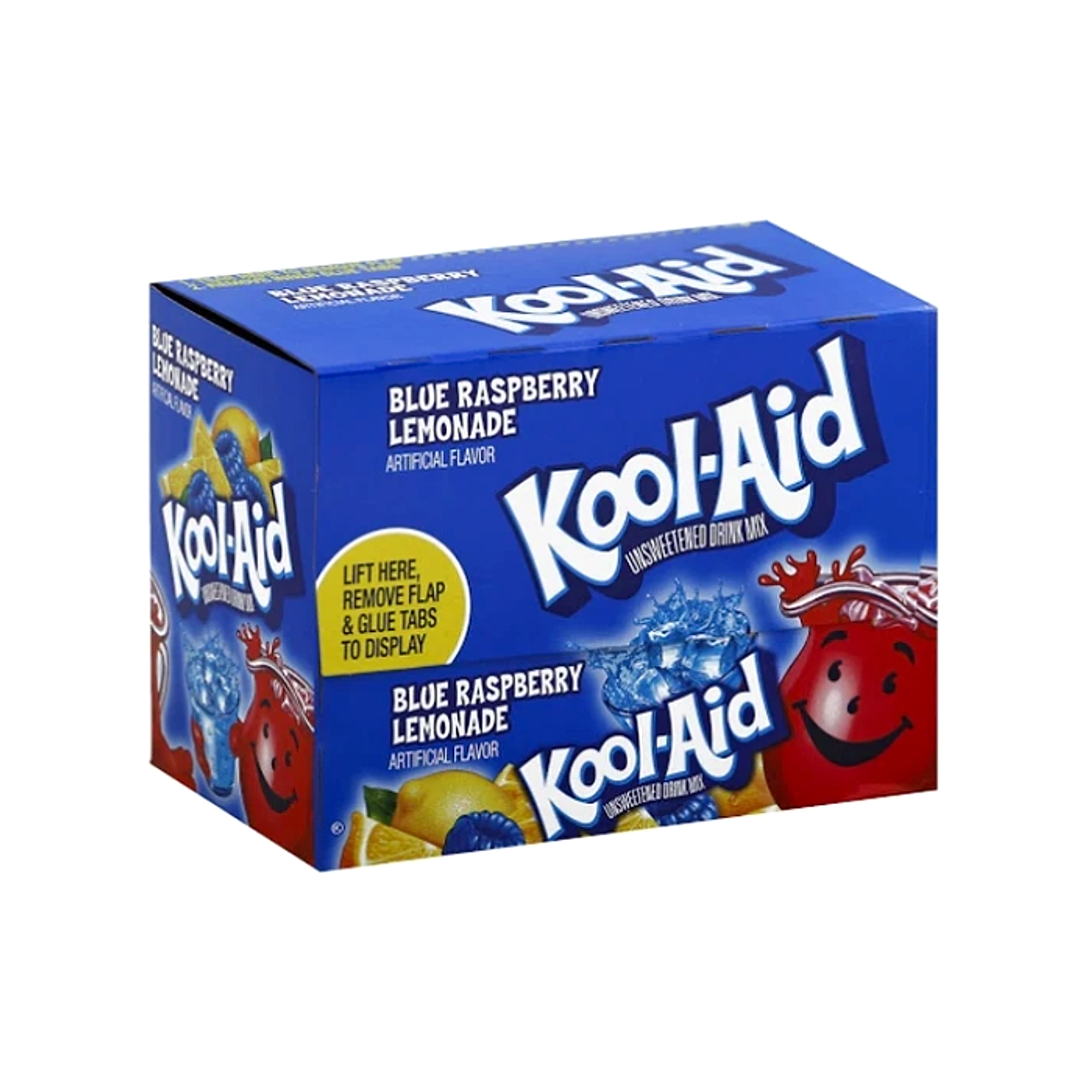Kool-Aid Unsweetened Drink Mix- Blue Raspberry Lemonade - 48ct