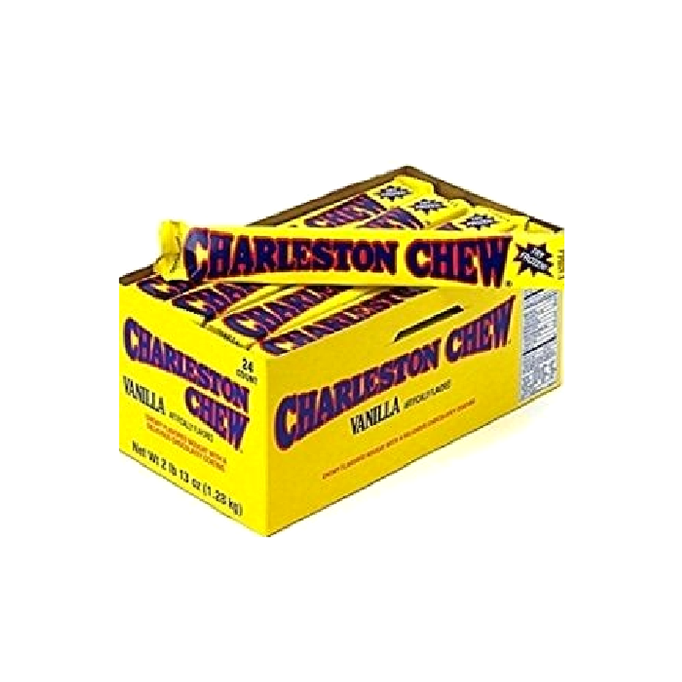 Charleston Chew Standard Bar - Vanilla - 53g -24ct