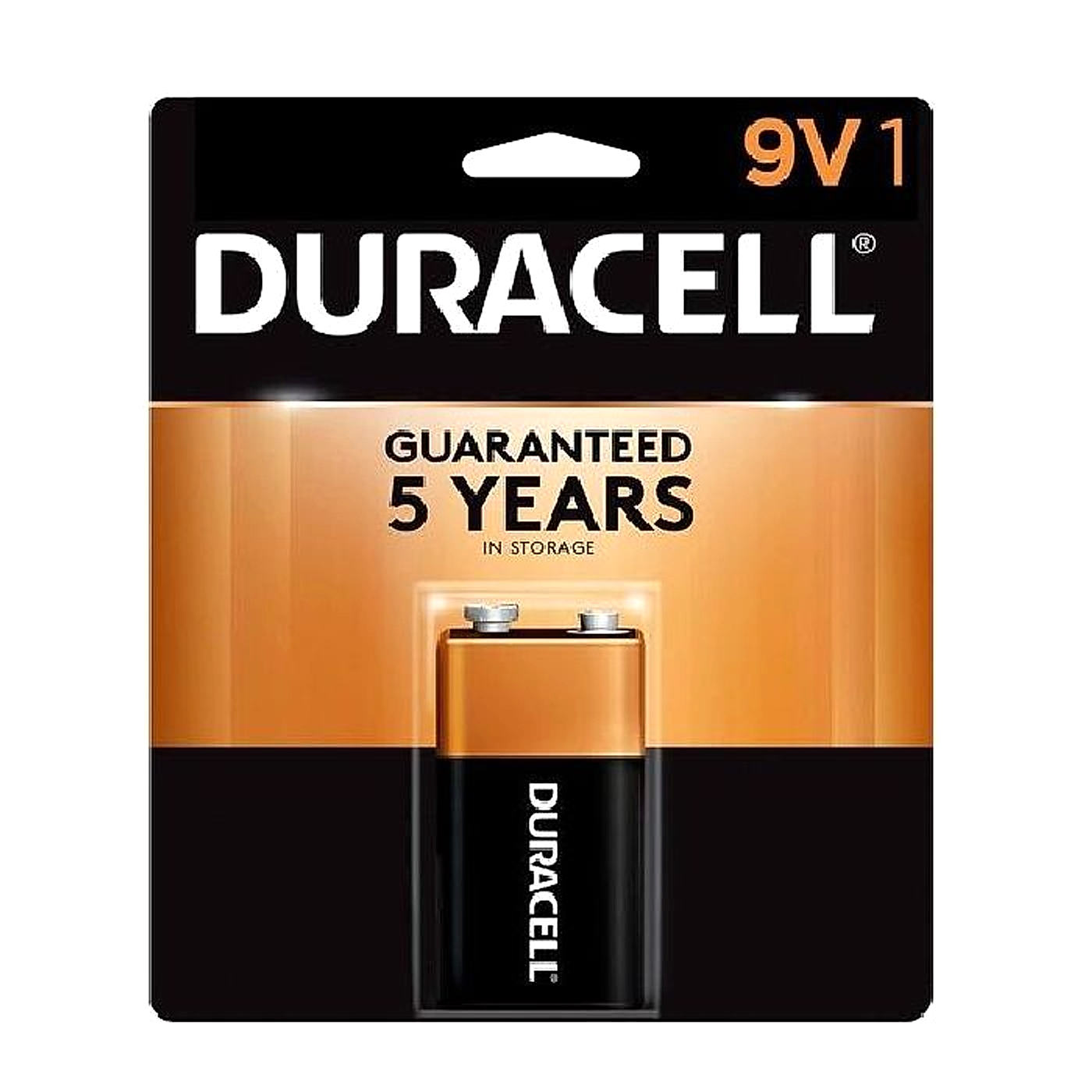 Duracell Coppertop Alkaline Battery - 9V 1pack - 12ct