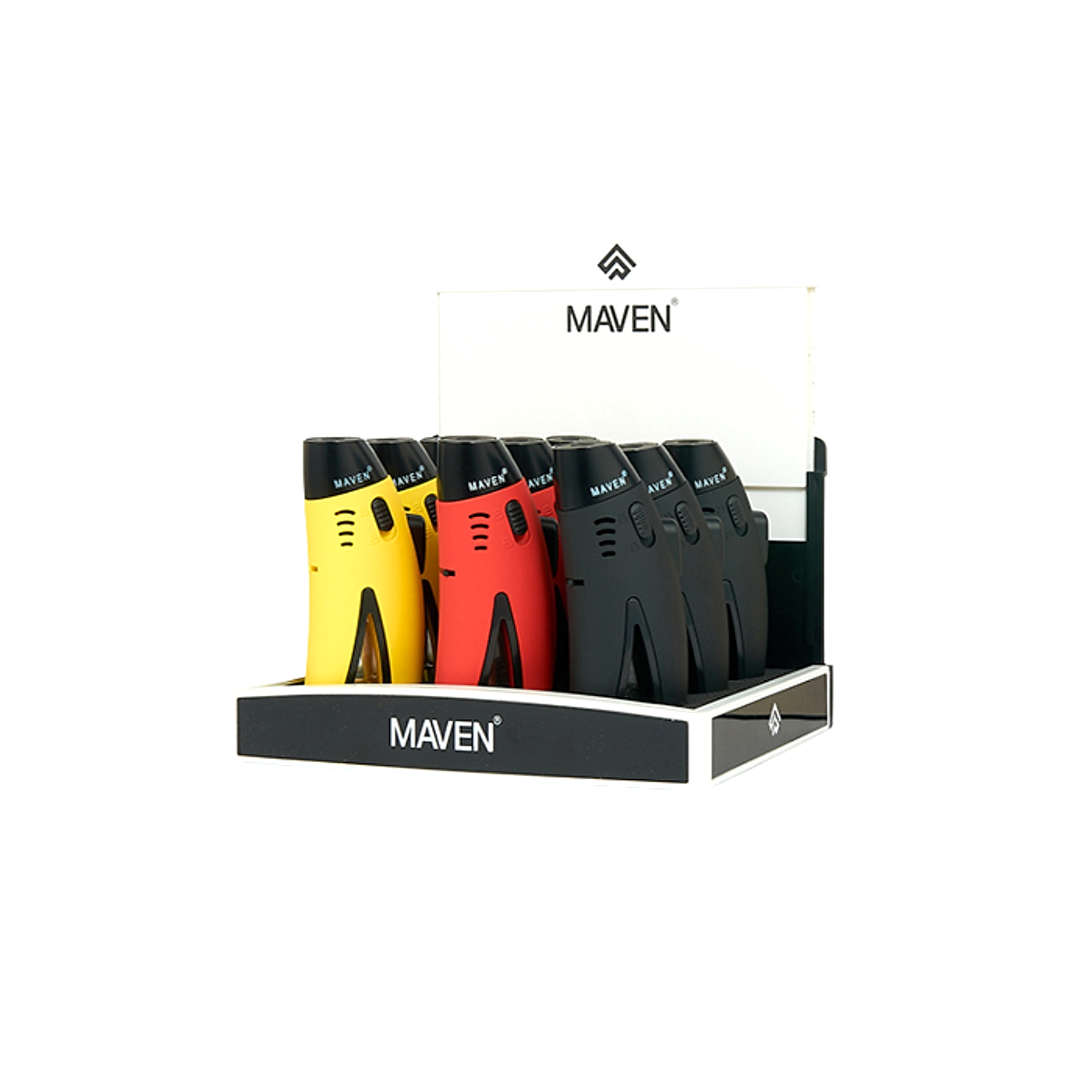Maven Razor Pocket Torch Lighter - 9ct