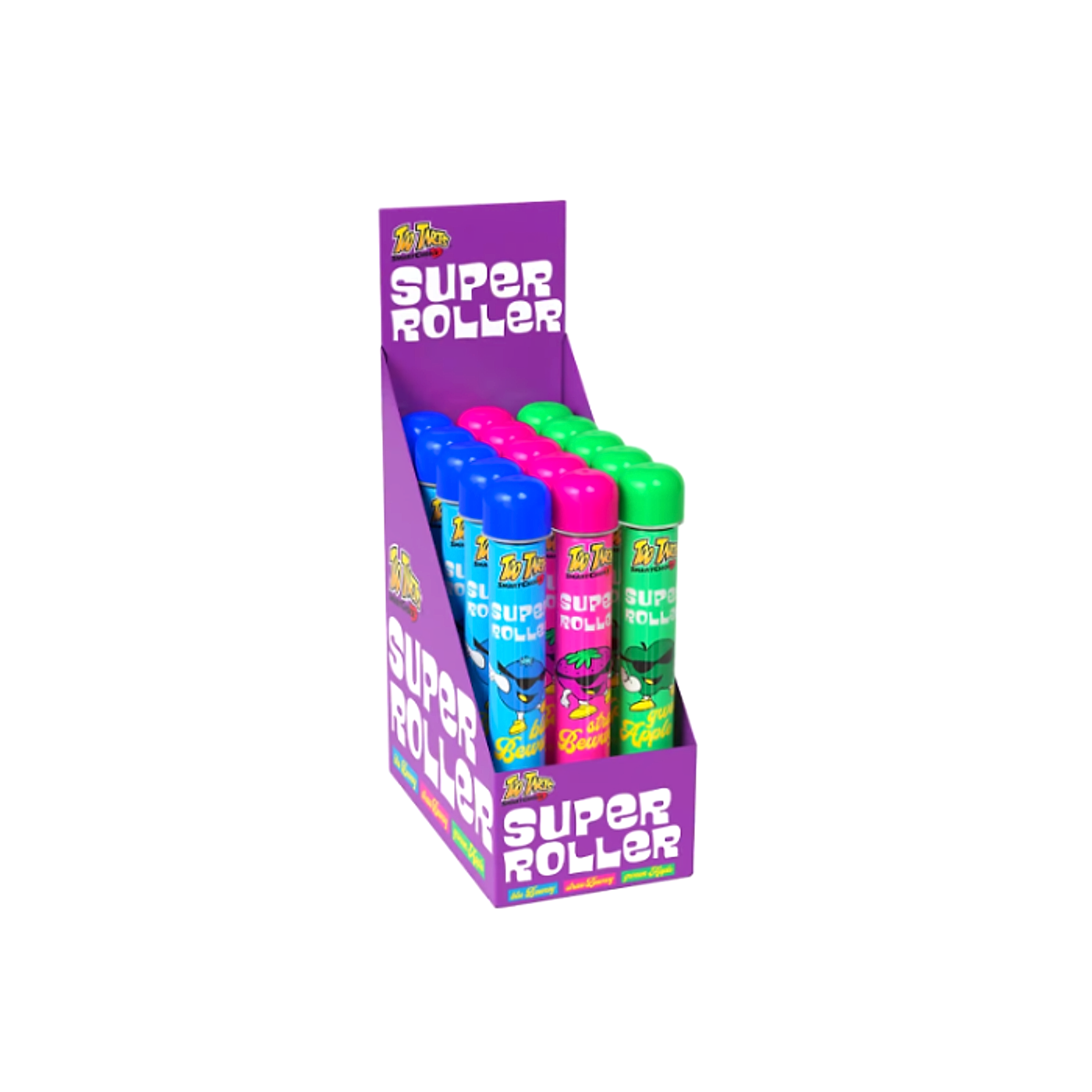 Too Tarts Super Roller Candy 100g - 12ct