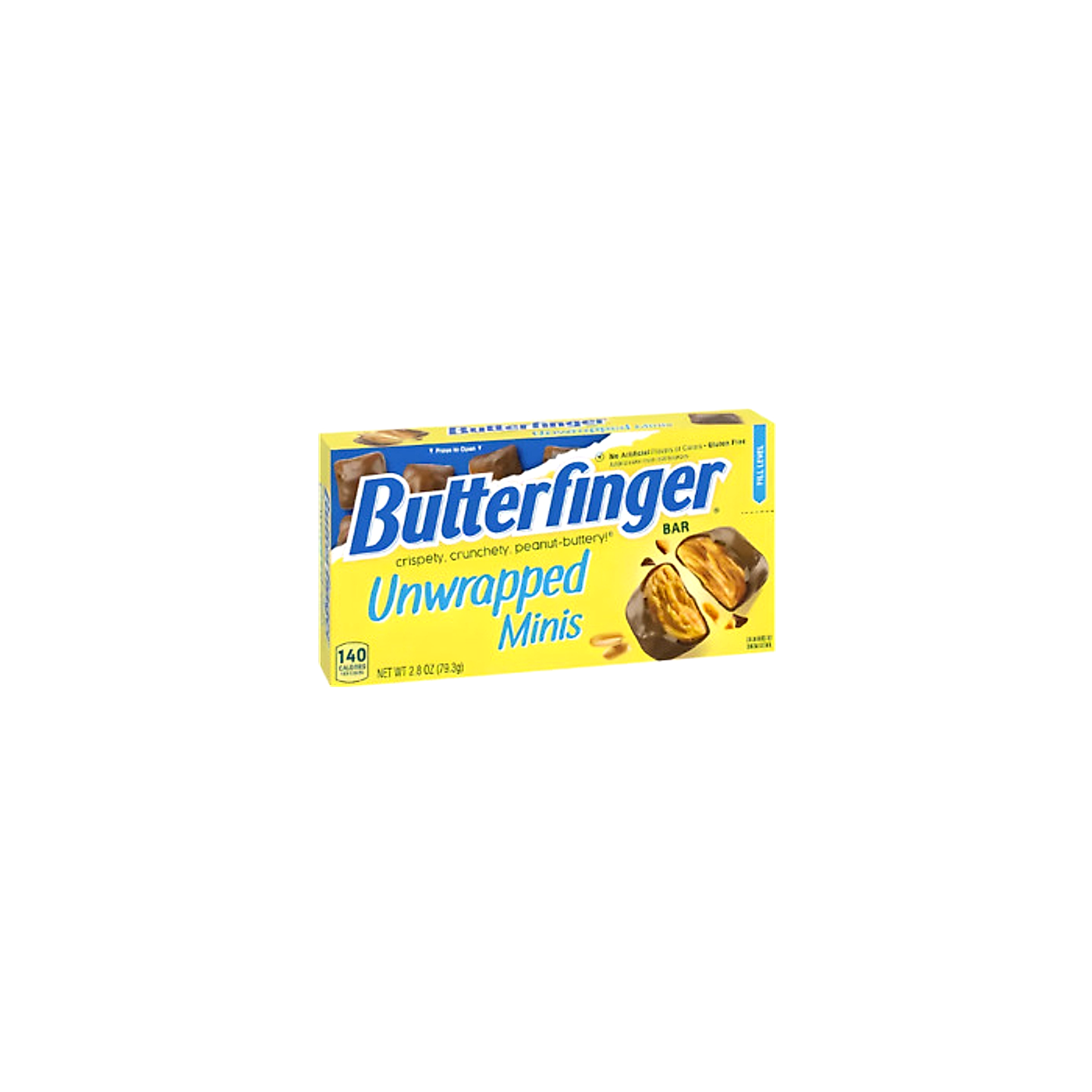 Butterfinger Unwrapped Minis Theater Box 80g - 9ct