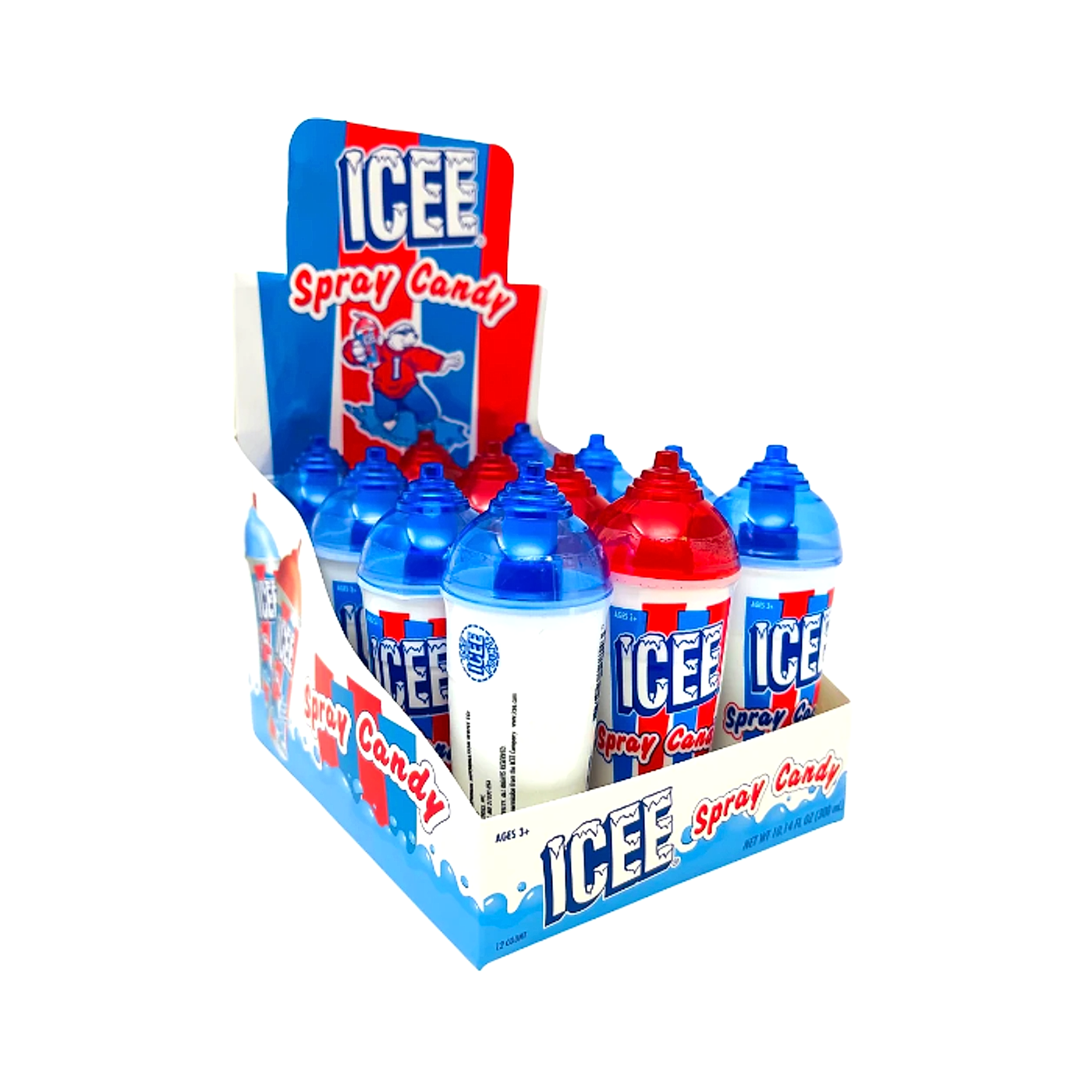 Icee Spray Candy 24g - 12ct