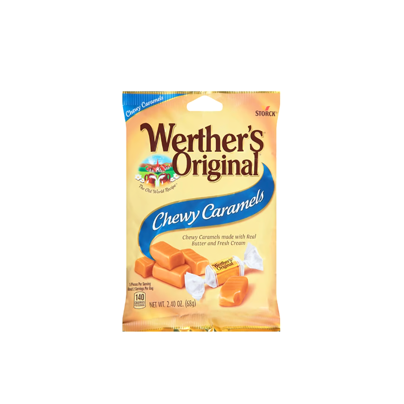Werther's Original - Chewy Caramels - 68g -12ct