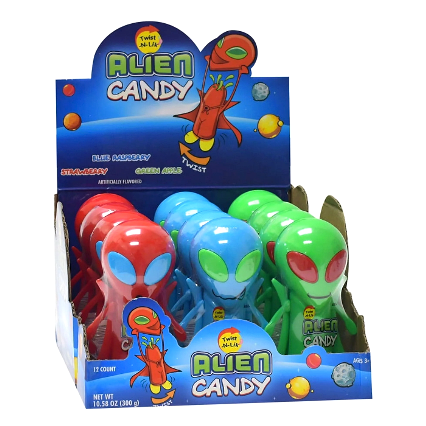 Twist-N-Lick Alien Candy 23g - 12ct