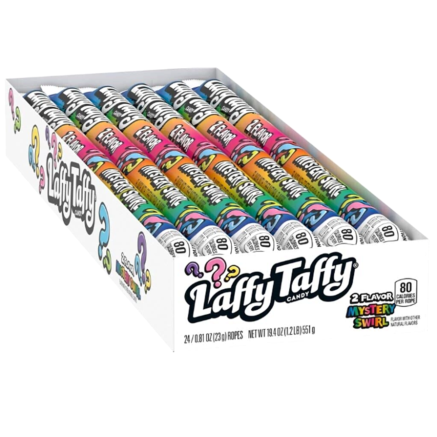 Laffy Taffy Rope Candy - 2 Flavors - 23g -24ct
