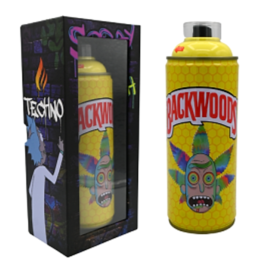 Techno 7.25" Spray Can Lighter in Gift Box