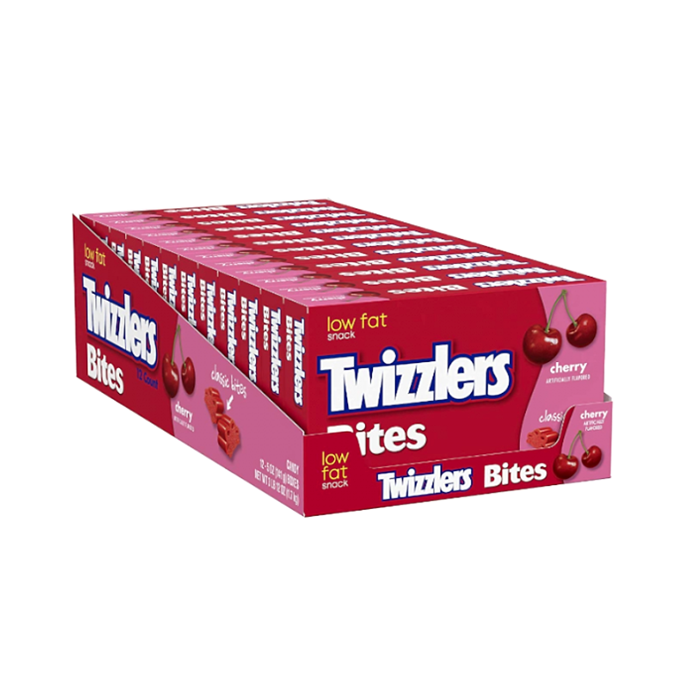Twizzlers Bites Cherry Theatre Box - 170g -12ct