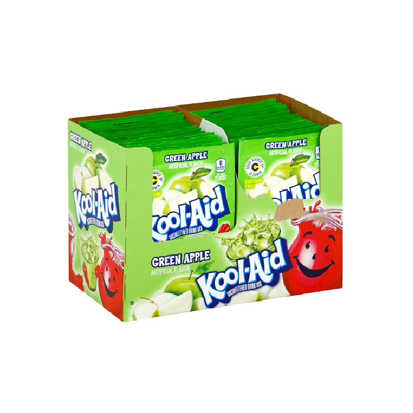 Kool-Aid Unsweetened Drink Mix- Green apple- 48ct