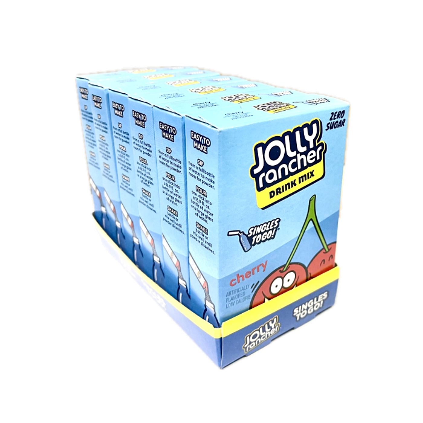 Jolly Rancher Drink Mix- Cherry - 6ct/pk