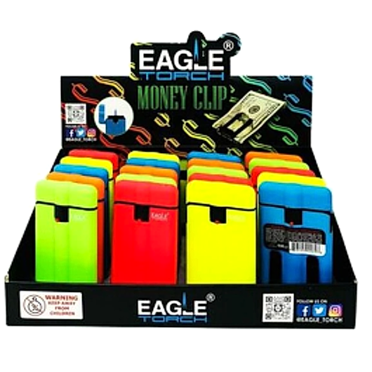 Eagle Torch - Money Clip- 20ct