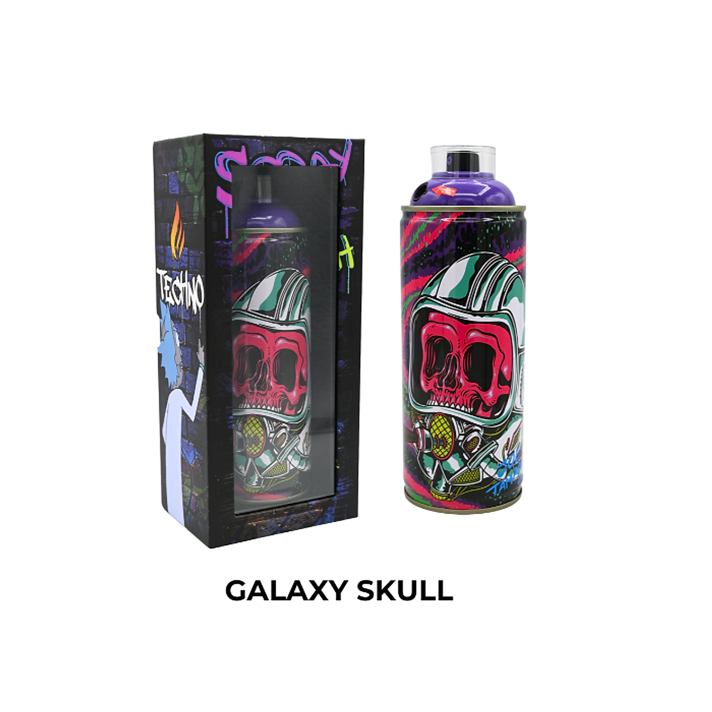 Techno 7.25" Spray Can Lighter in Gift Box