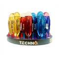 Techno Space Ship Torch Lighter - 12ct