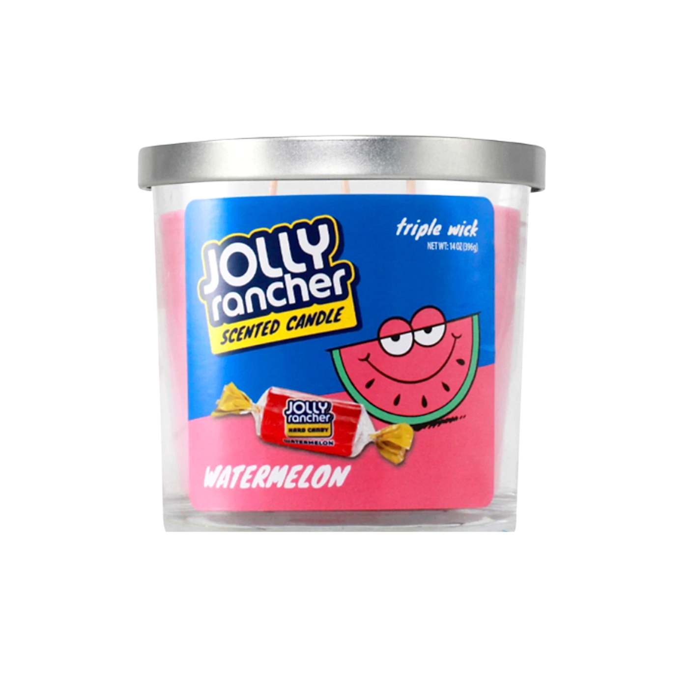 Jolly Rancher Watermelon 3 Wick Scented Candle - 14oz