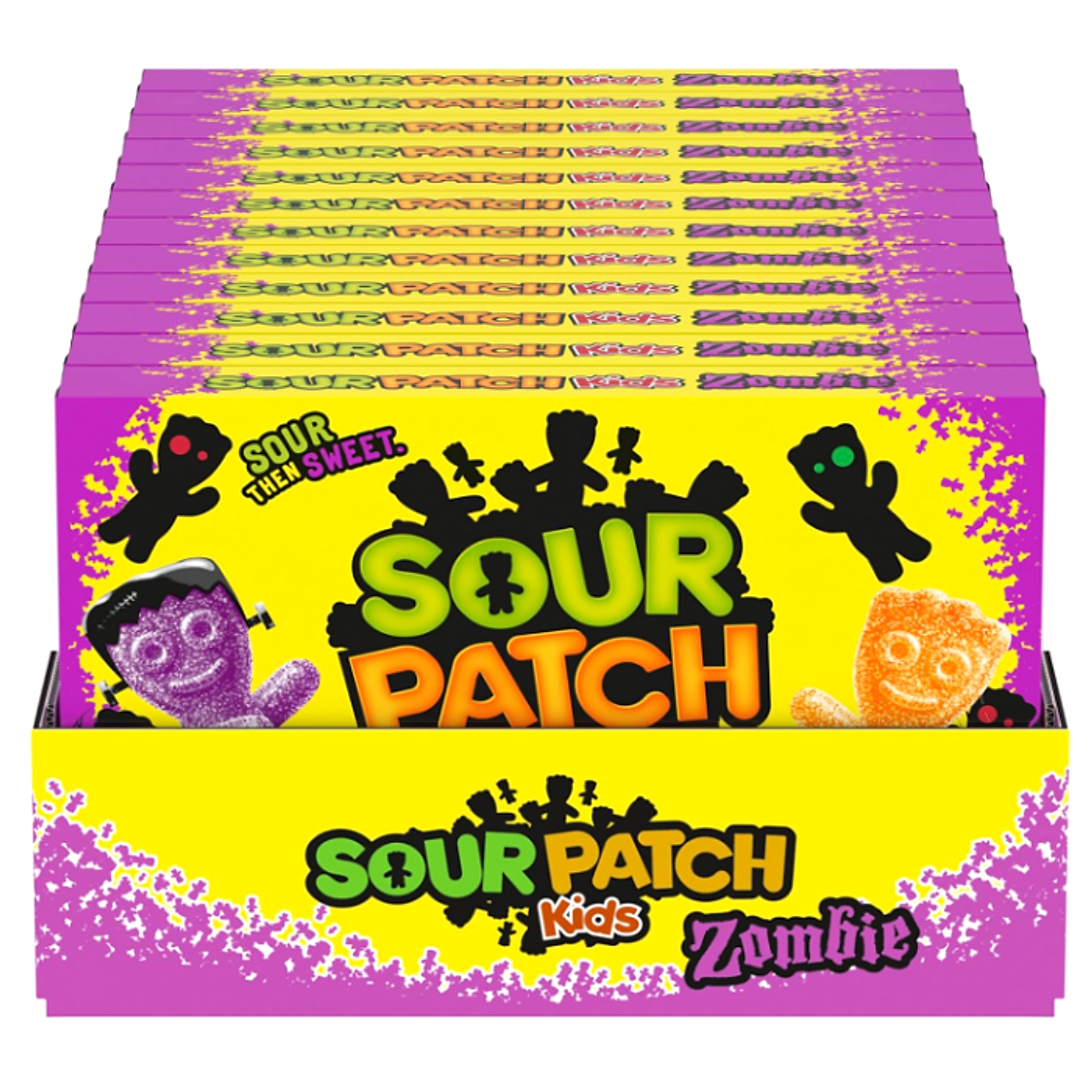 Sour Patch Kids Candy Theatre Box - Zombie - 100g -12ct