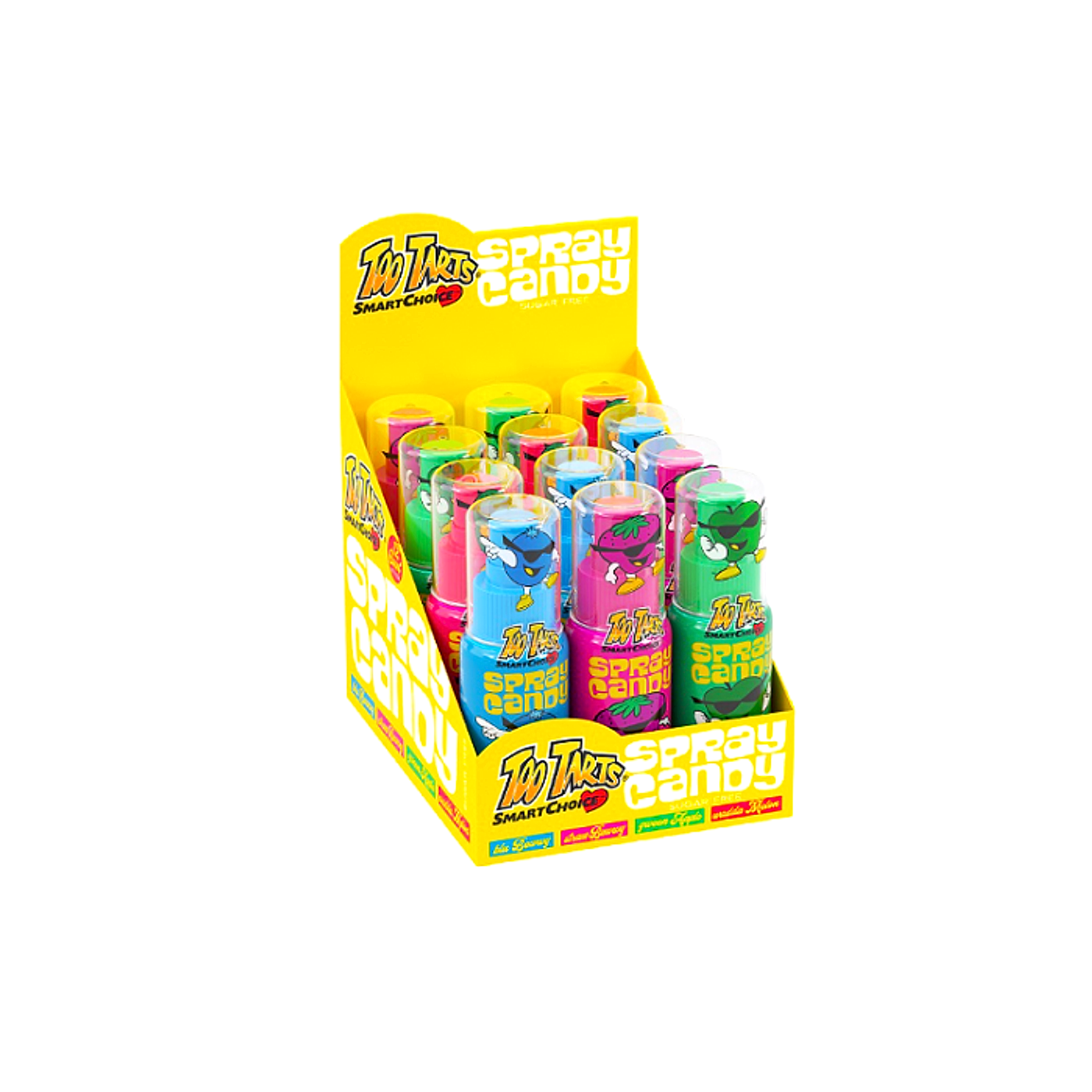 Too Tarts Smart Choice Spray Candy 29g - 12ct