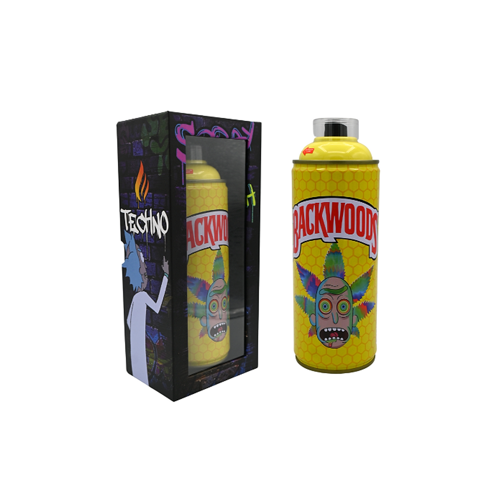 Techno 7.25" Spray Can Lighter in Gift Box