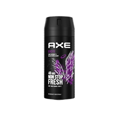 Axe Body Spray- Excite -150ml -6ct