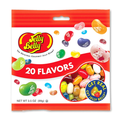 Jelly Belly Beans Peg Bag - 20 Flavors - 100g -12ct