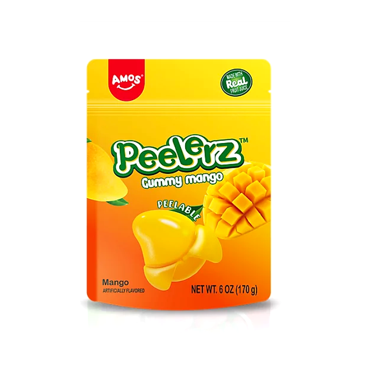 Peelerz Gummy Candy - Mango - 12ct