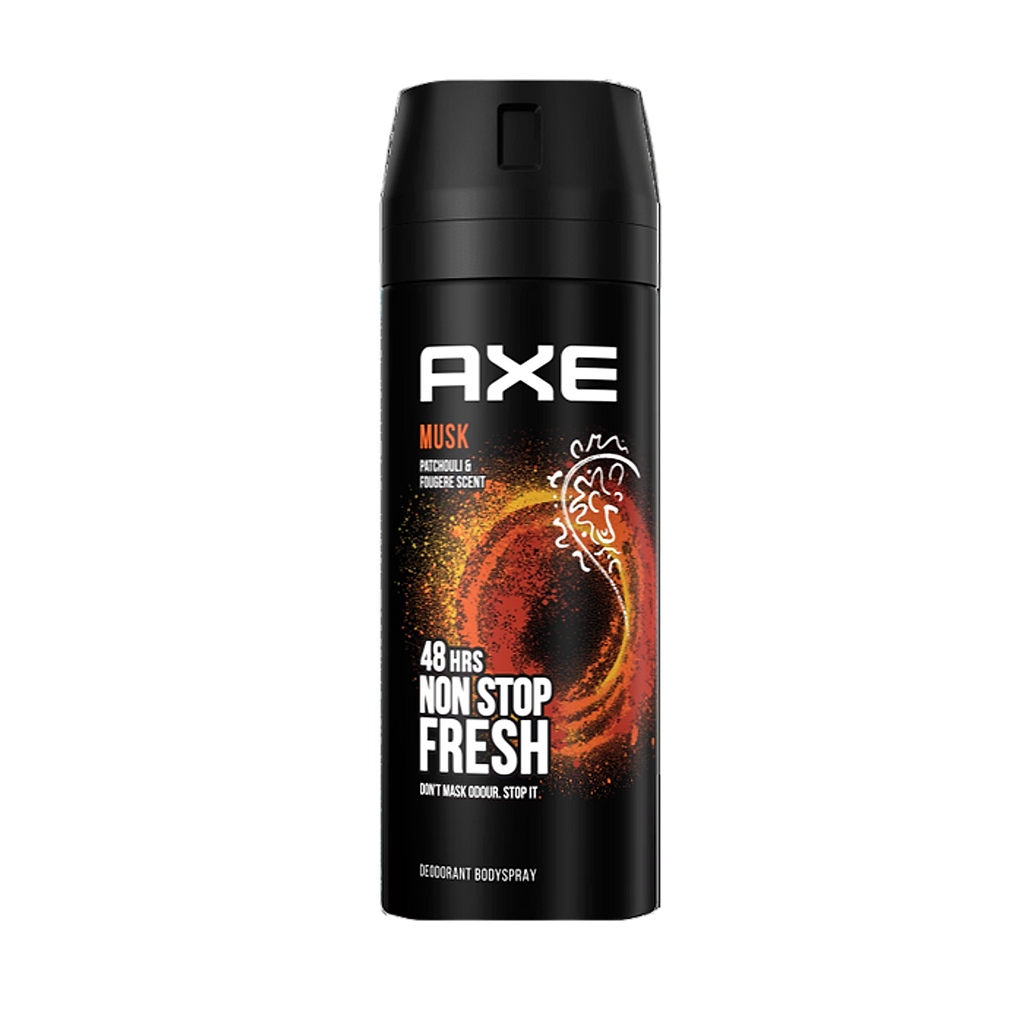 Axe Body Spray- Musk -150ml -6ct