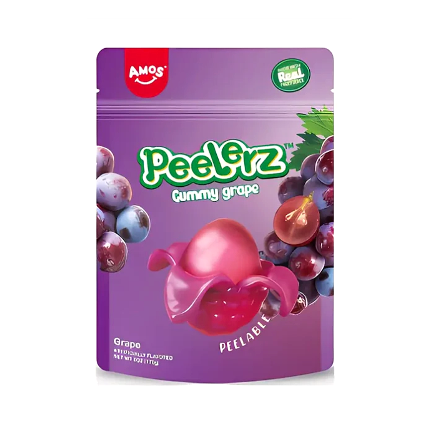 Peelerz Gummy Candy - Gummy Grape - 12ct