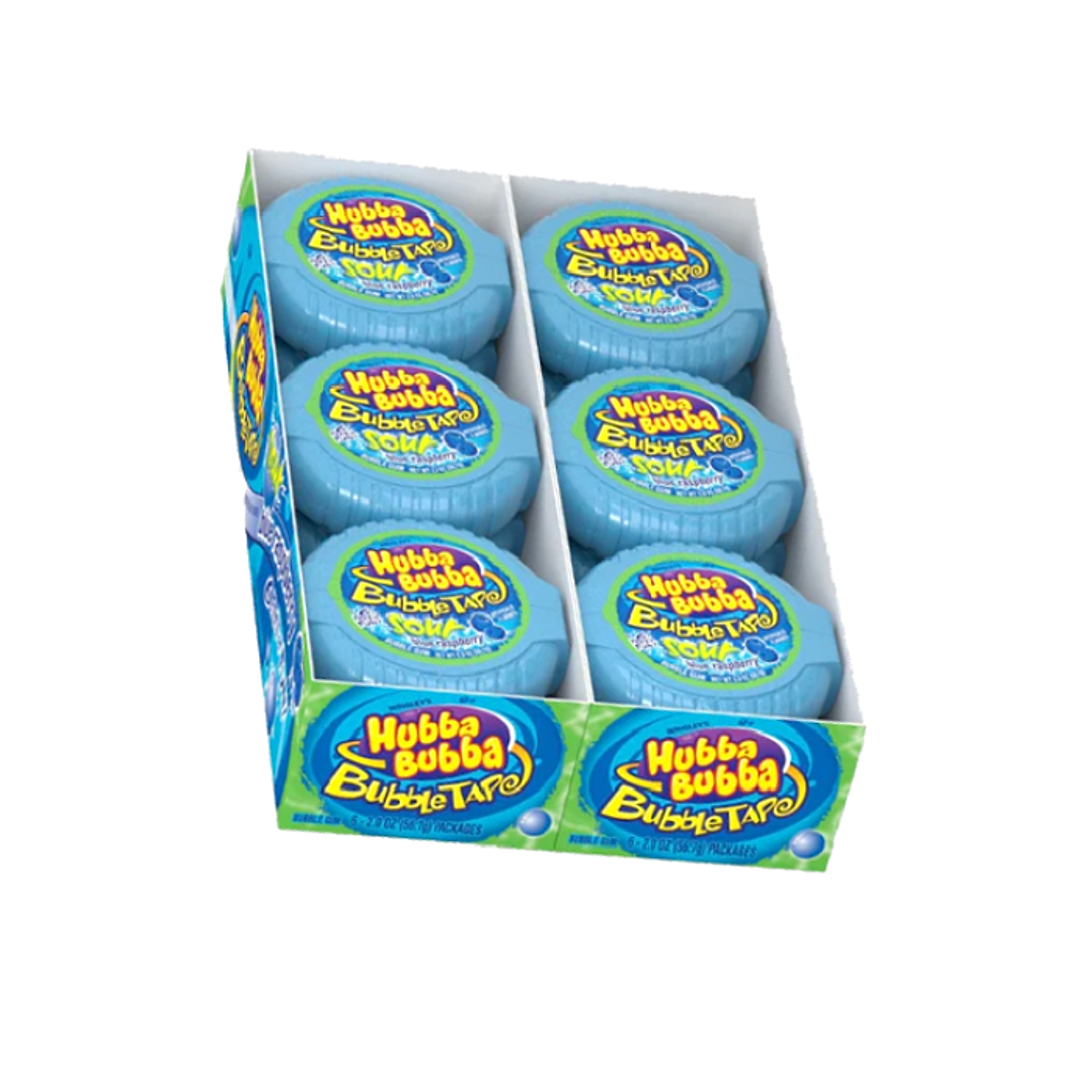 Hubba Bubba Bubble Tape- Blue Raspberry -12ct