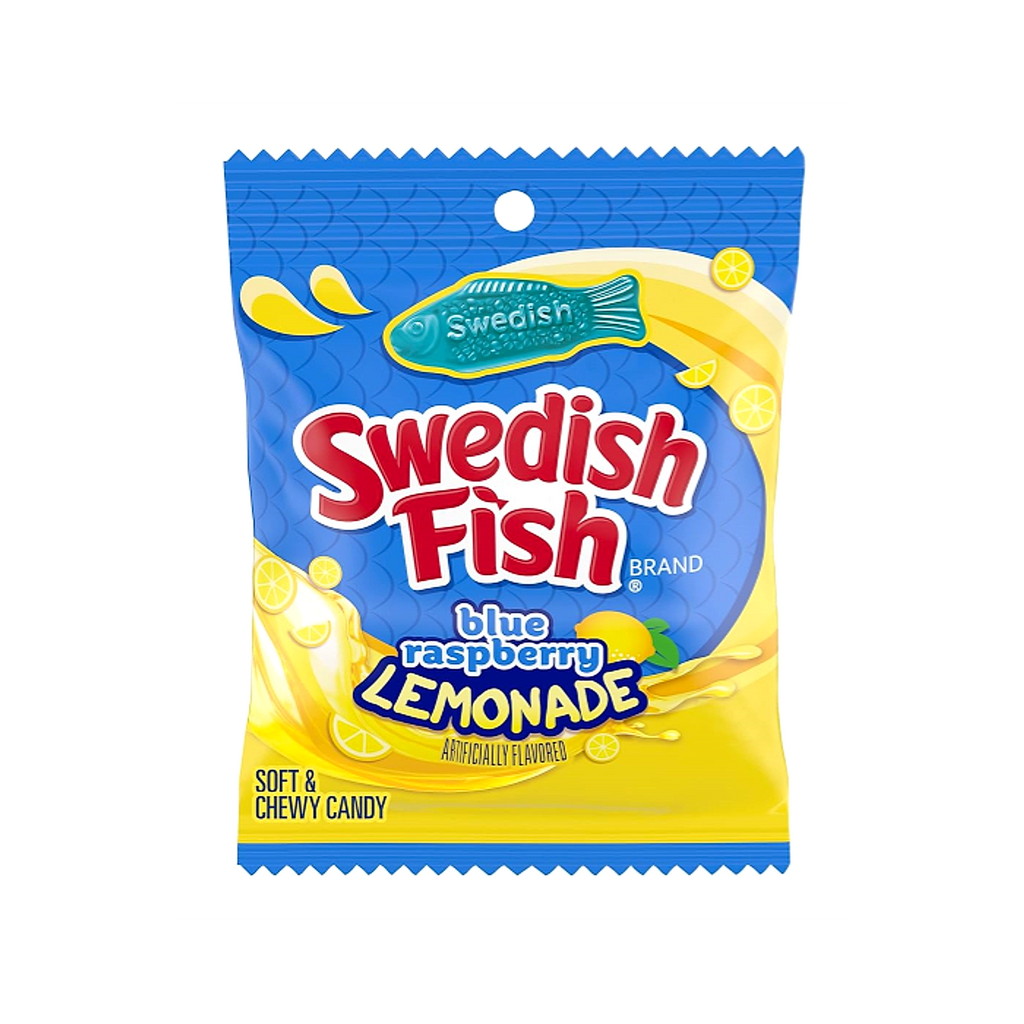 Swedish Fish Blue Raspberry Lemonade - 12ct