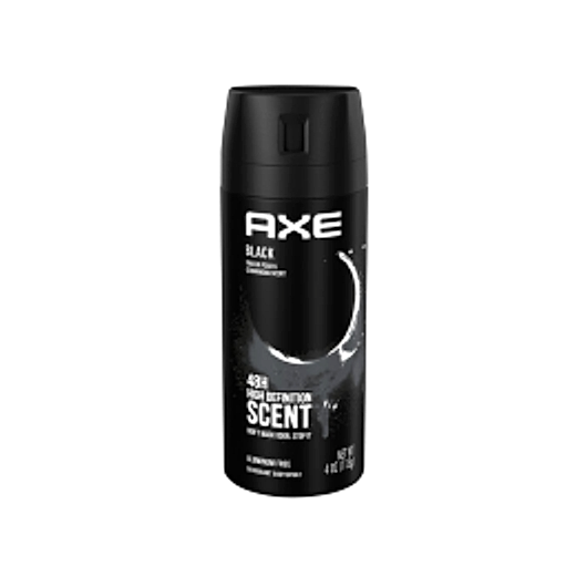 Axe Body Spray- Black -150ml -6ct