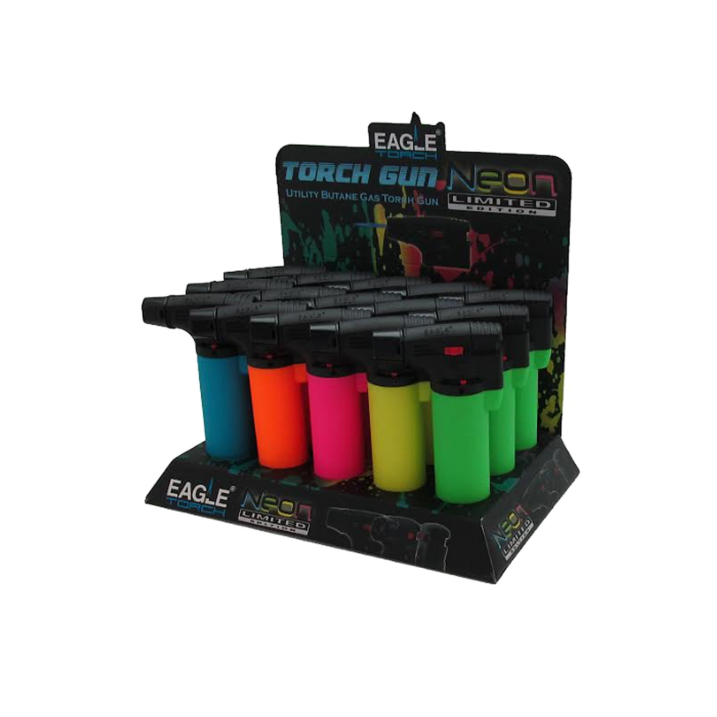 Eagle Torch Gun- Neon- 15ct