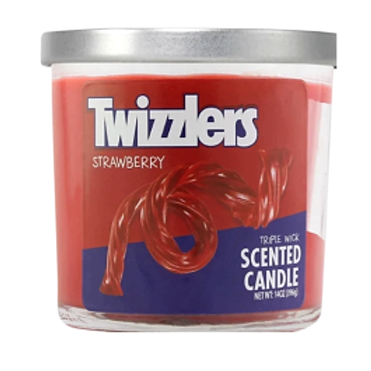 Twizzlers Strawberry 3 Wick Scented Candle - 14oz