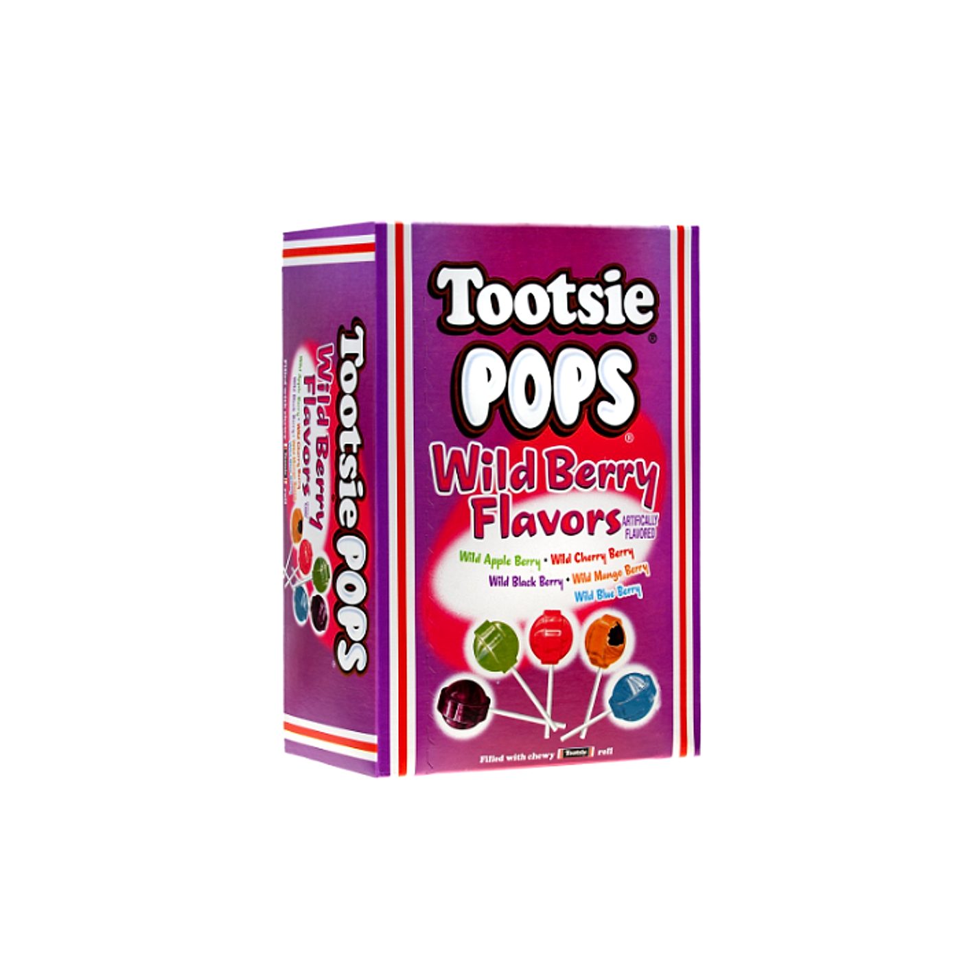 Tootsie Roll Pops Wild berry Mix -  Assorted Flavors - 100ct