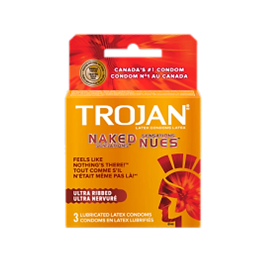 TROJAN - Naked Sensation Condoms - 6ct/3ea'