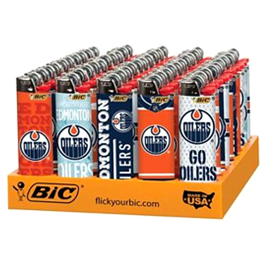 Bic Edmonton Oilers Series Lighters - 50ct