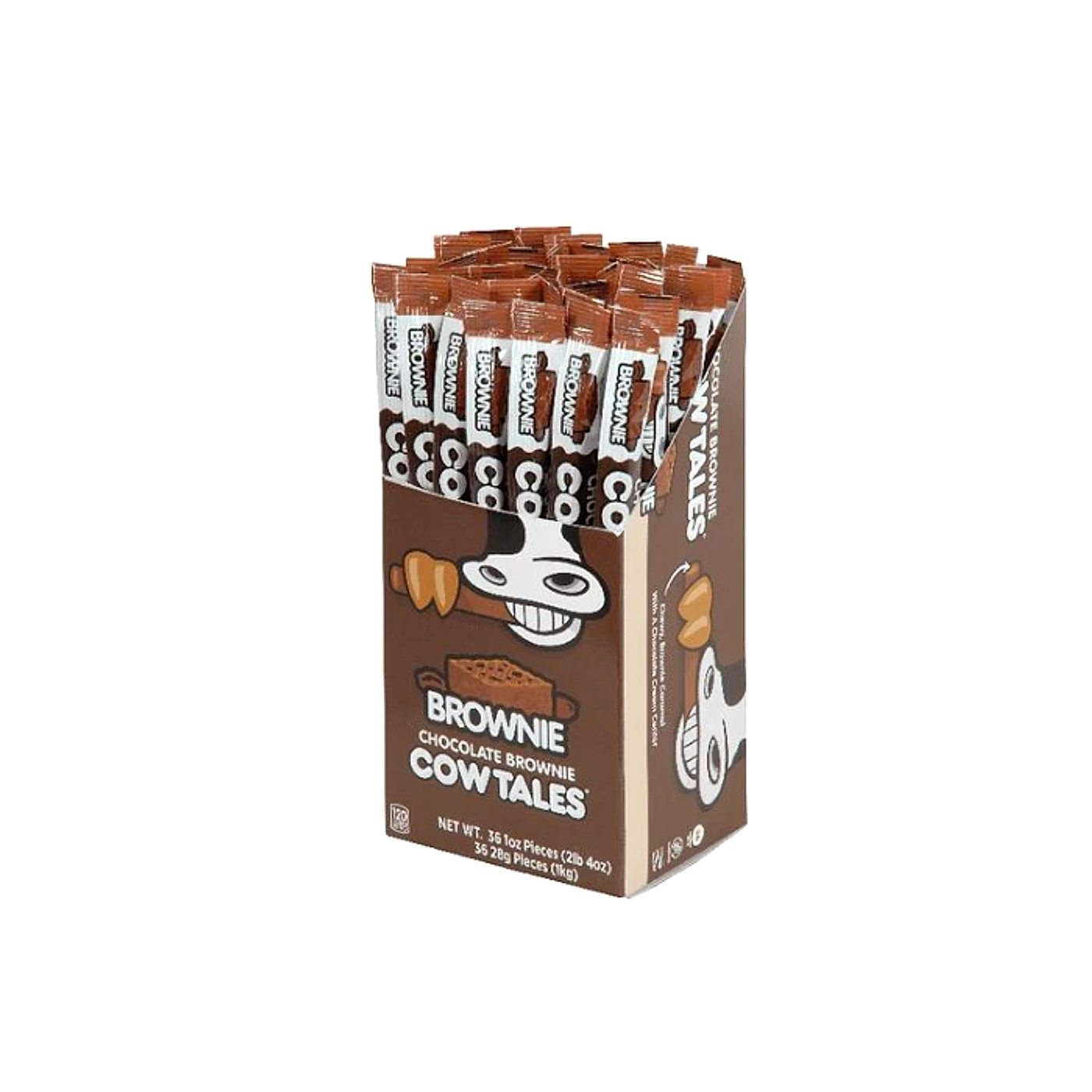 Cow Tales Candy - Brownie - 28g -36ct