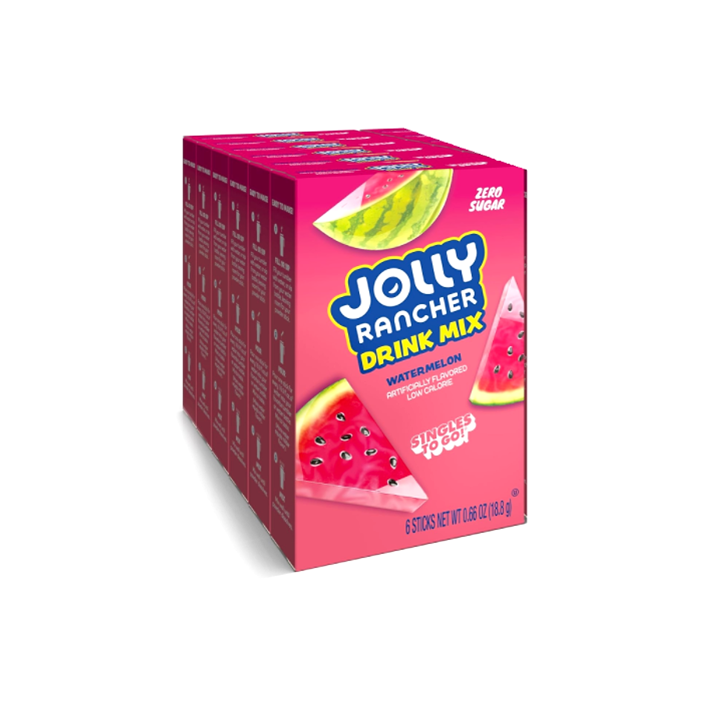 Jolly Rancher Drink Mix - Watermelon - 6ct/6pk
