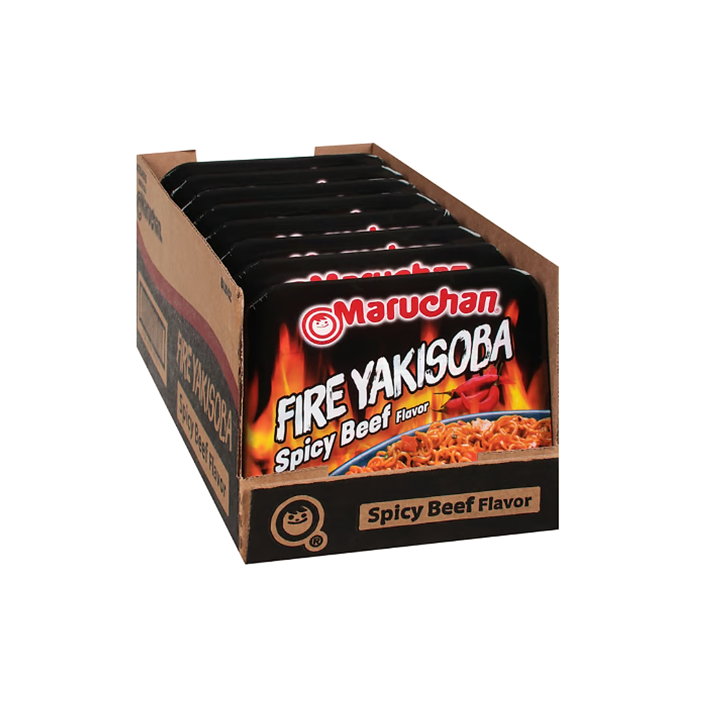 Yakisoba Noodles - Spicy Beef - 8ct