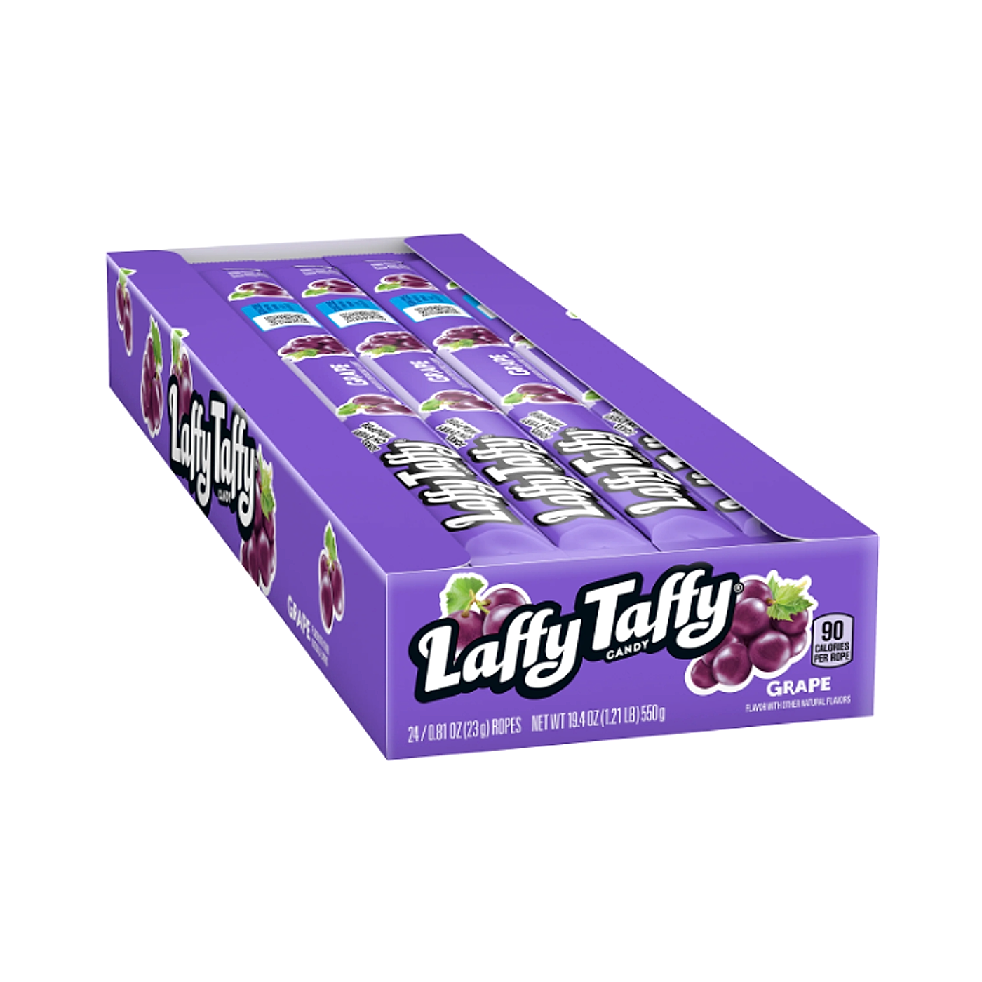 Laffy Taffy Rope Candy - Grape - 23g -24ct