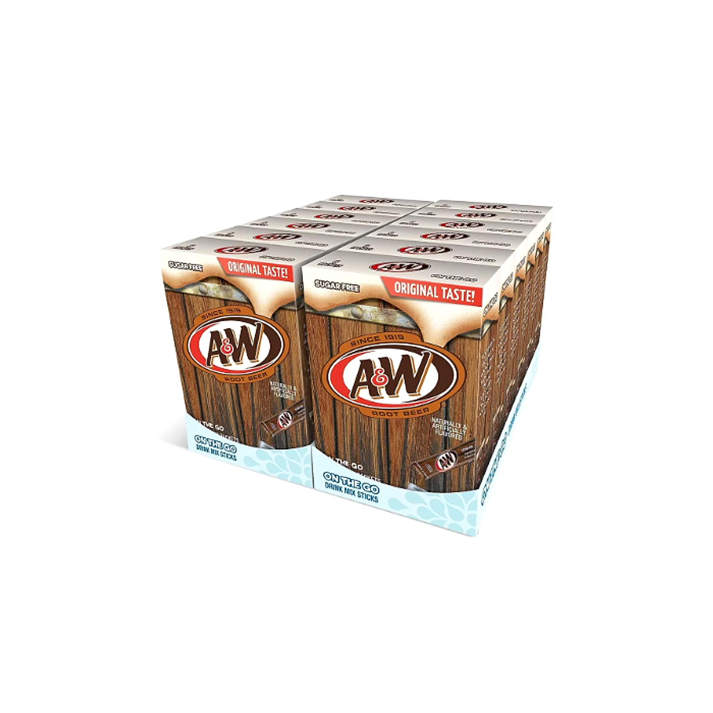 A&W Root Beer Power Drink Mix- 6ct/6pk