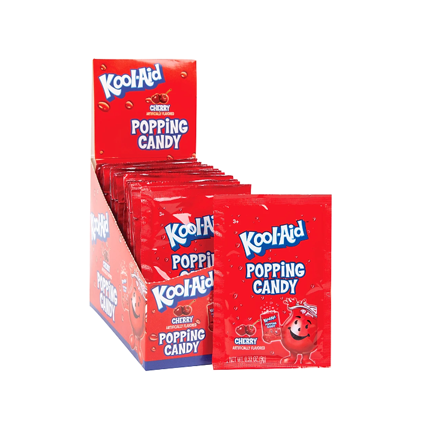 Kool-Aid Popping Candy- Cherry- 10g -20ct