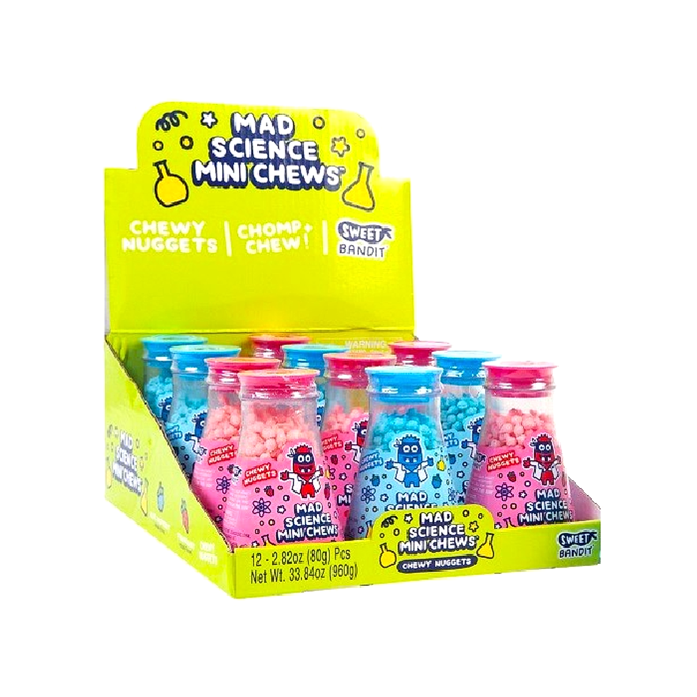 Mad Science Mini Chews 80g - 12ct