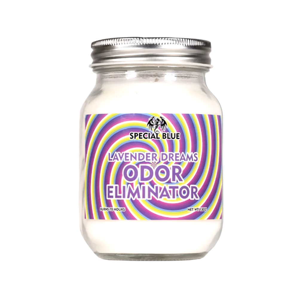 Special Blue Odor Eliminator Candle