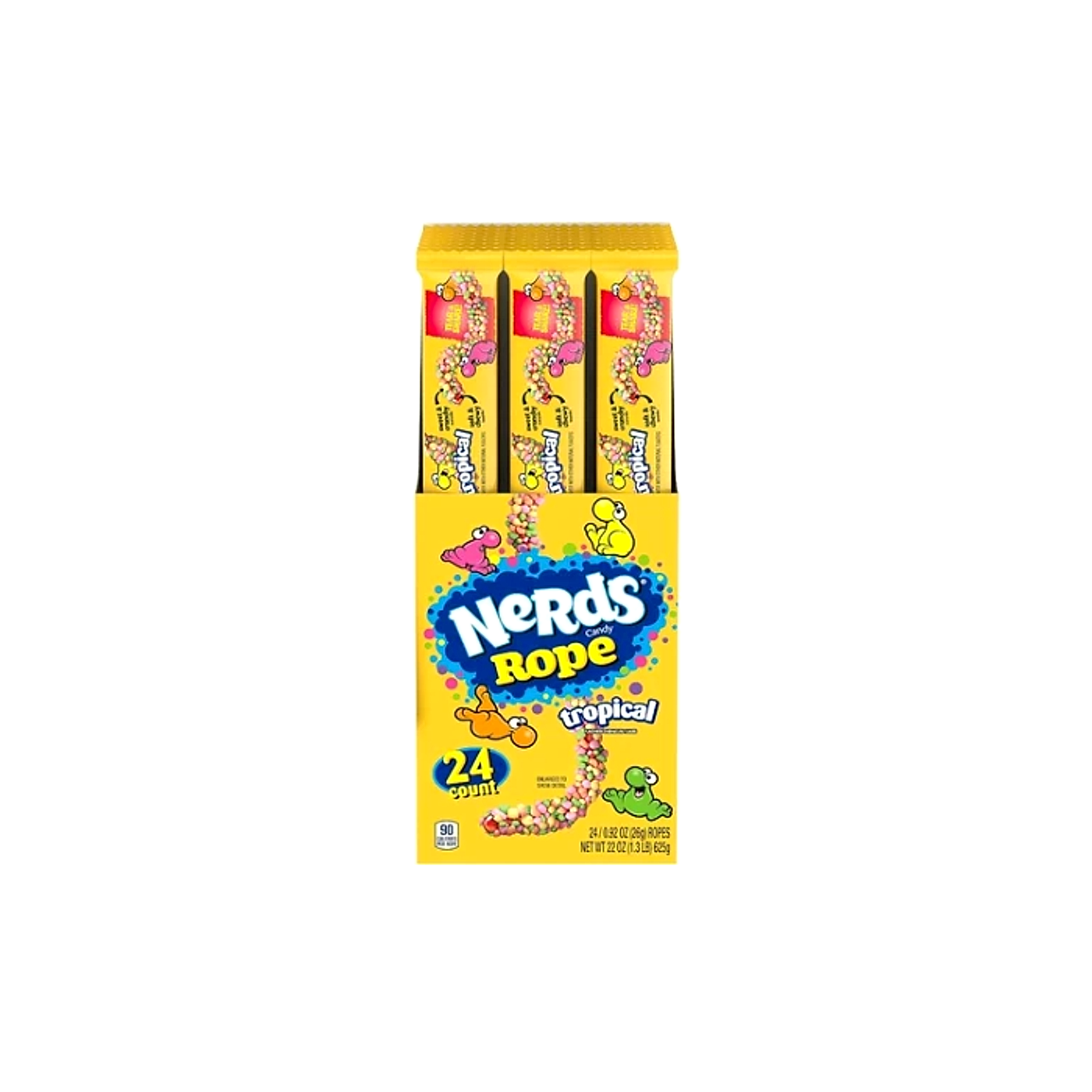 Nerds Rope Candy - Tropical - 26g -24ct