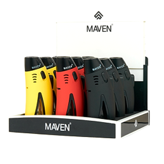 Maven Razor Pocket Torch Lighter - 9ct