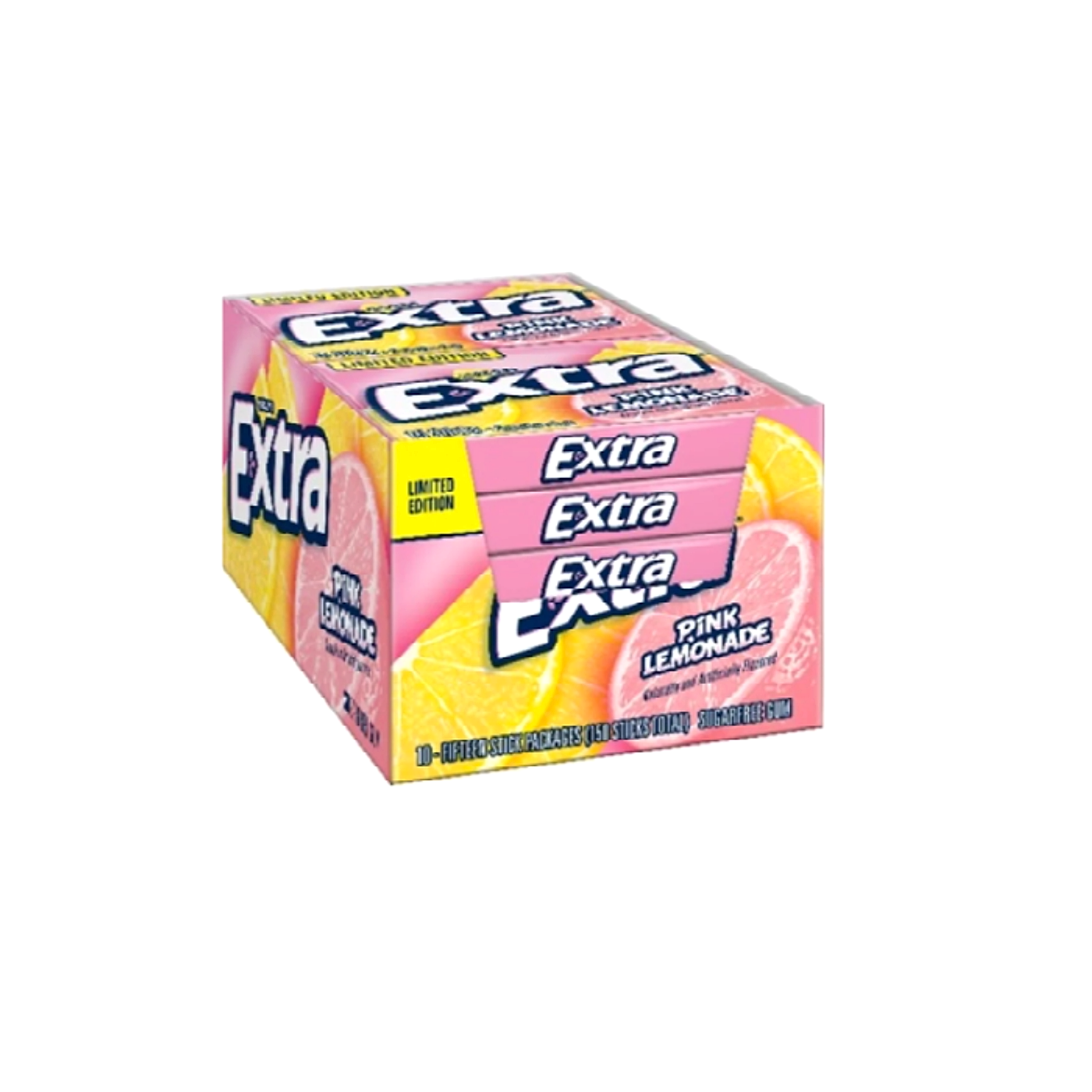 Wrigley's Extra Gum - Pink Lemonade - 10/15ct