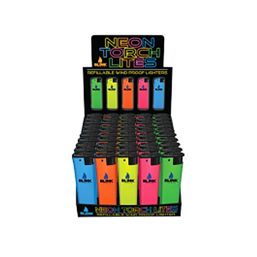 Blink - Neon Torch Lighters - 50ct