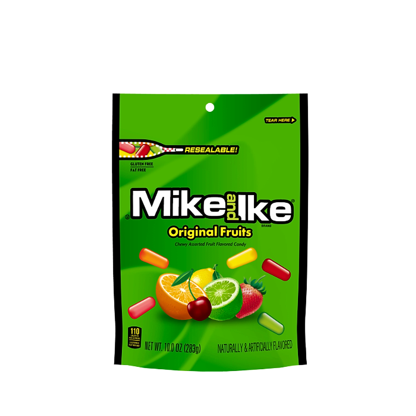 Mike and Ike Original Fruits Candy Peg Bags 283g - 8ct