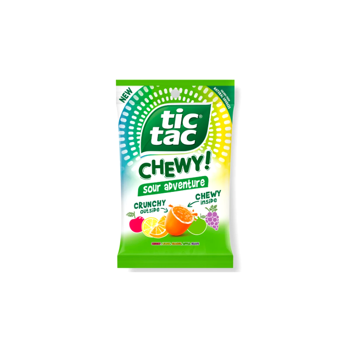 Tic-tac Chewy Sour Adventure Candy - 12ct