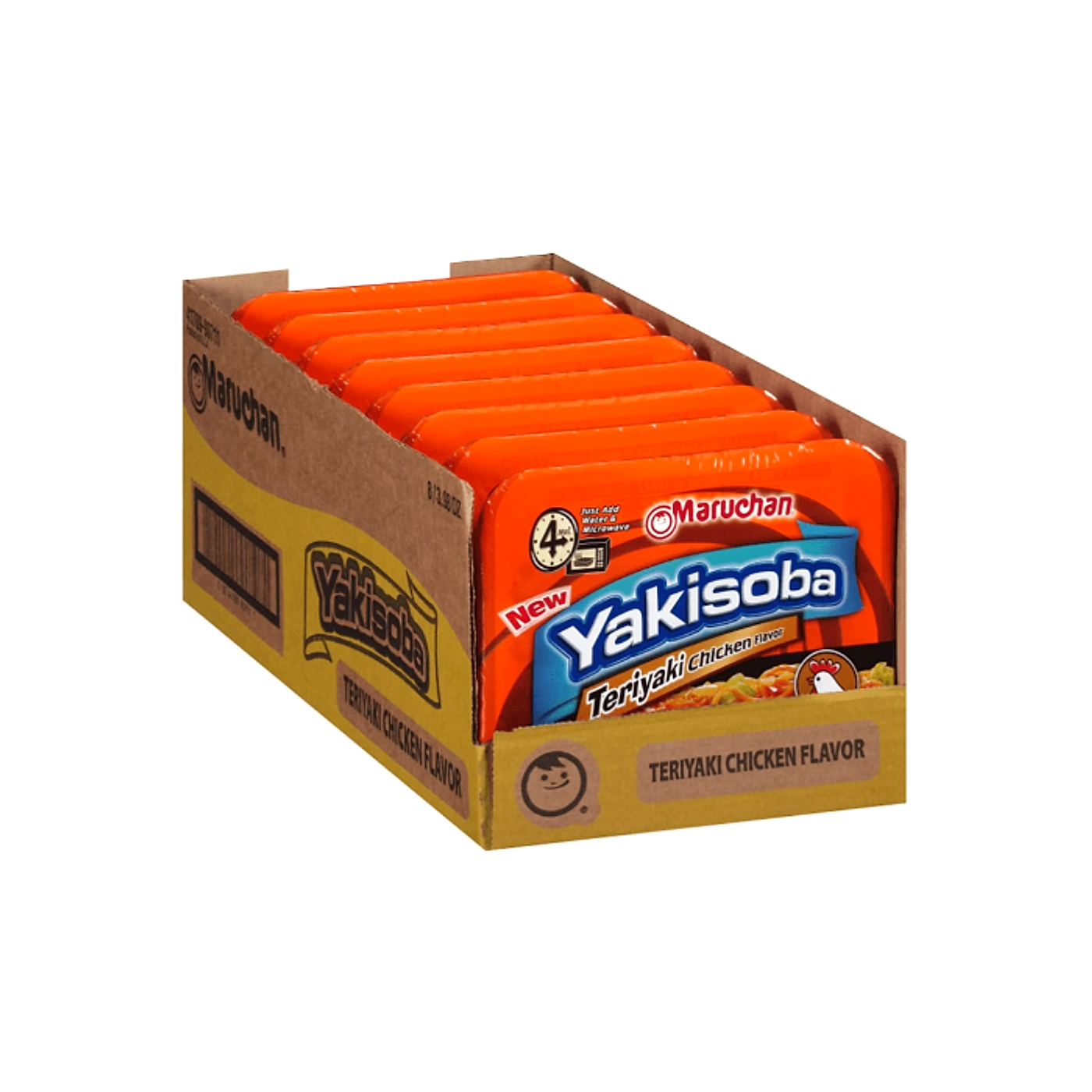 Yakisoba Noodles - Teriyaki Chicken - 8ct
