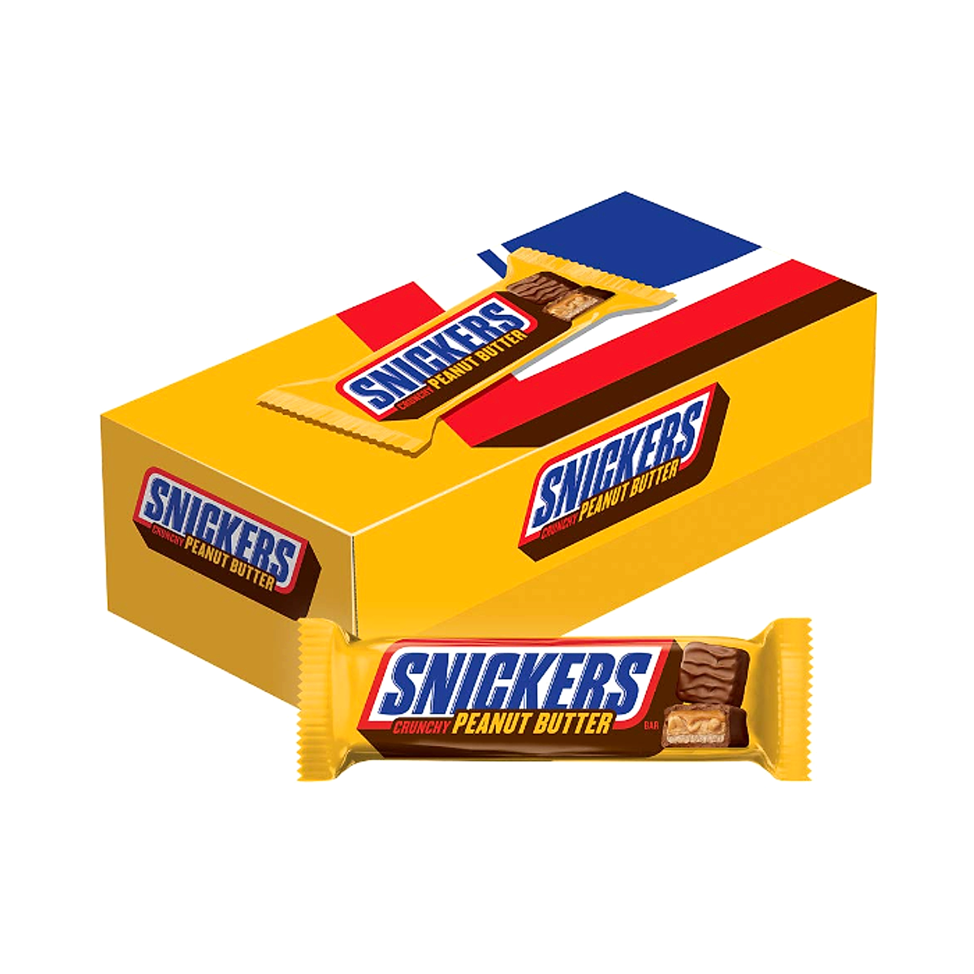SNICKERS Peanut Butter Standard Bar 51g - 18ct